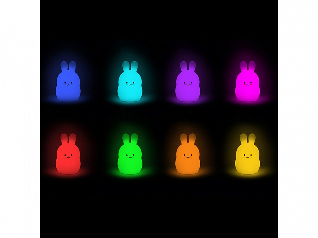 Ночник LED Rabbit с логотипом в Балашихе заказать по выгодной цене в кибермаркете AvroraStore