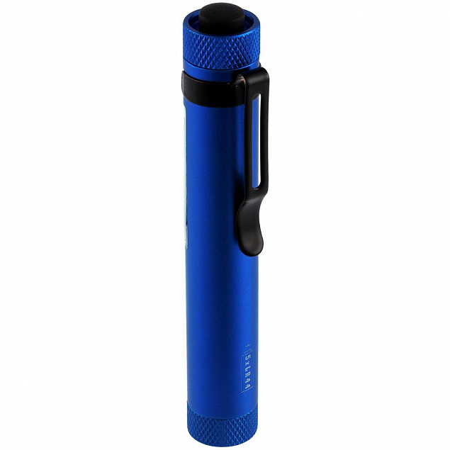 Фонарик-факел LightStream, малый, синий с логотипом в Балашихе заказать по выгодной цене в кибермаркете AvroraStore