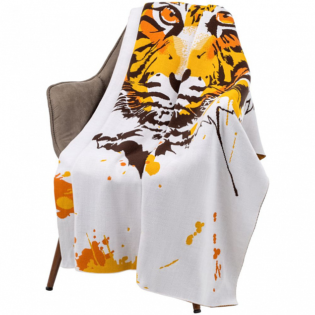 Плед Tiger Wools с логотипом в Балашихе заказать по выгодной цене в кибермаркете AvroraStore