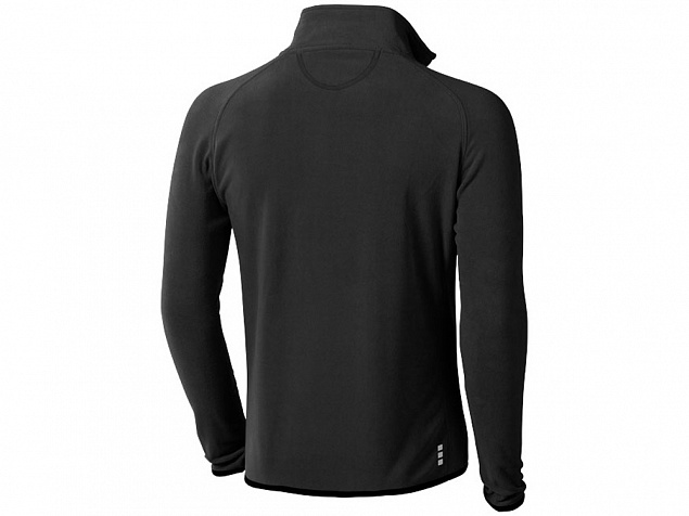 Куртка флисовая Brossard мужская, антрацит с логотипом в Балашихе заказать по выгодной цене в кибермаркете AvroraStore