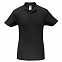 Рубашка поло ID.001 черная с логотипом в Балашихе заказать по выгодной цене в кибермаркете AvroraStore