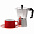 Набор для кофе Clio, красный с логотипом в Балашихе заказать по выгодной цене в кибермаркете AvroraStore
