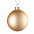 Елочный шар Finery Matt, 10 см, матовый золотистый с логотипом в Балашихе заказать по выгодной цене в кибермаркете AvroraStore