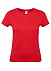 Футболка женская E150 красная с логотипом в Балашихе заказать по выгодной цене в кибермаркете AvroraStore
