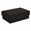 Коробка картонная, "COLOR" 11,5*6*17 см;черный с логотипом в Балашихе заказать по выгодной цене в кибермаркете AvroraStore
