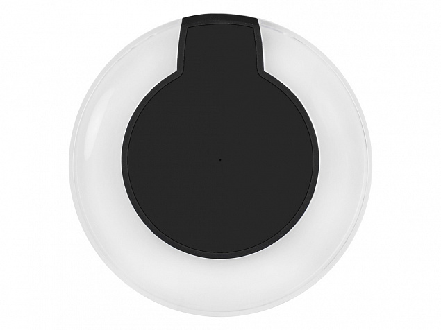 Беспроводное зарядное устройство Pod со светодиодной подсветкой с логотипом в Балашихе заказать по выгодной цене в кибермаркете AvroraStore