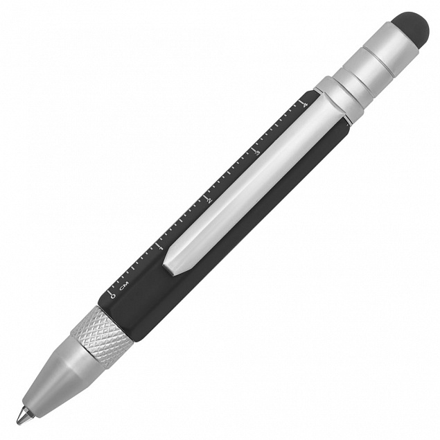 Блокнот Lilipad с ручкой Liliput, черный с логотипом в Балашихе заказать по выгодной цене в кибермаркете AvroraStore