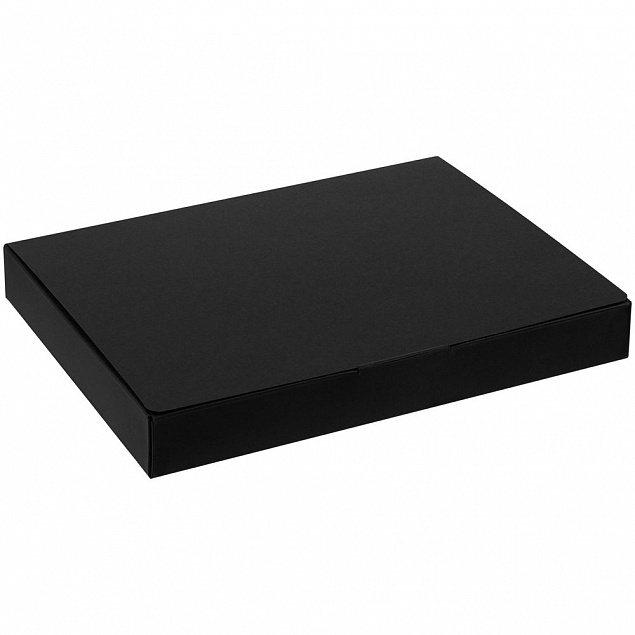 Коробка самосборная Flacky Slim, черная с логотипом в Балашихе заказать по выгодной цене в кибермаркете AvroraStore