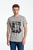 Футболка «Волка футболка», серый меланж с логотипом в Балашихе заказать по выгодной цене в кибермаркете AvroraStore