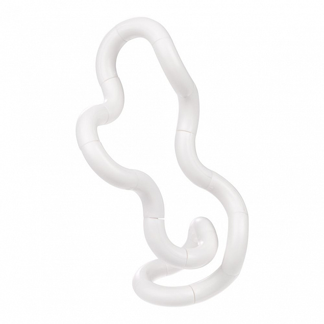 Антистресс «Змейка», белый с логотипом в Балашихе заказать по выгодной цене в кибермаркете AvroraStore
