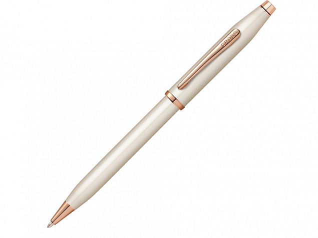 Шариковая ручка Cross Century II Pearlescent White Lacquer с логотипом в Балашихе заказать по выгодной цене в кибермаркете AvroraStore