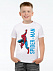 Футболка детская Spider-Man, белая с логотипом в Балашихе заказать по выгодной цене в кибермаркете AvroraStore