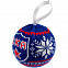 Шарик новогодний «СКА», синий с логотипом в Балашихе заказать по выгодной цене в кибермаркете AvroraStore