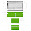 Футляр для маски Devon, зеленый с логотипом в Балашихе заказать по выгодной цене в кибермаркете AvroraStore
