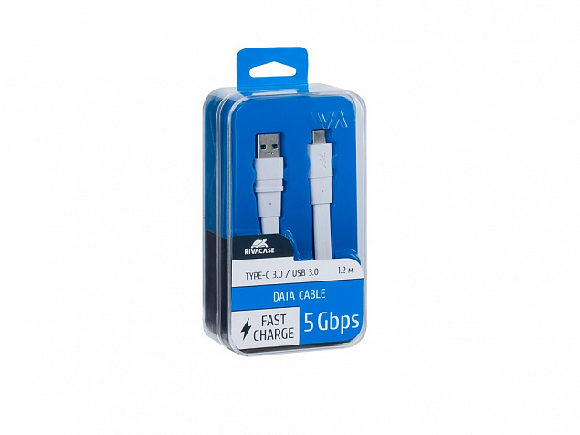 Кабель USB Type C 3.0 – Type A 1,2 м с логотипом в Балашихе заказать по выгодной цене в кибермаркете AvroraStore