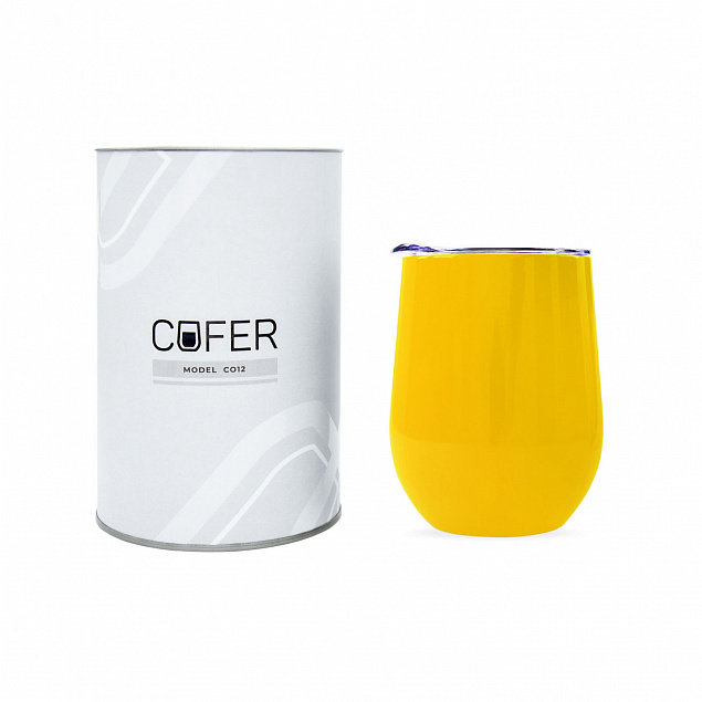 Набор Cofer Tube CO12 grey, желтый с логотипом в Балашихе заказать по выгодной цене в кибермаркете AvroraStore