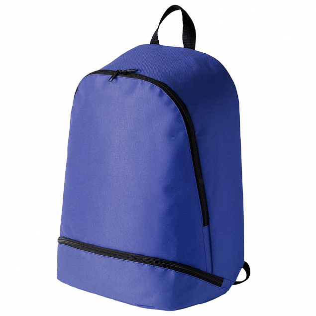Рюкзак спортивный Unit Athletic, синий с логотипом в Балашихе заказать по выгодной цене в кибермаркете AvroraStore