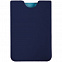 Чехол для карточки Dorset, синий с логотипом в Балашихе заказать по выгодной цене в кибермаркете AvroraStore