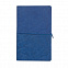 Бизнес-блокнот Tabby Franky, гибкая обложка, в клетку, синий с логотипом в Балашихе заказать по выгодной цене в кибермаркете AvroraStore