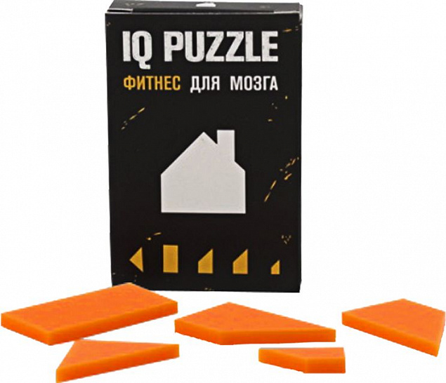 Головоломка IQ Puzzle, домик с логотипом в Балашихе заказать по выгодной цене в кибермаркете AvroraStore