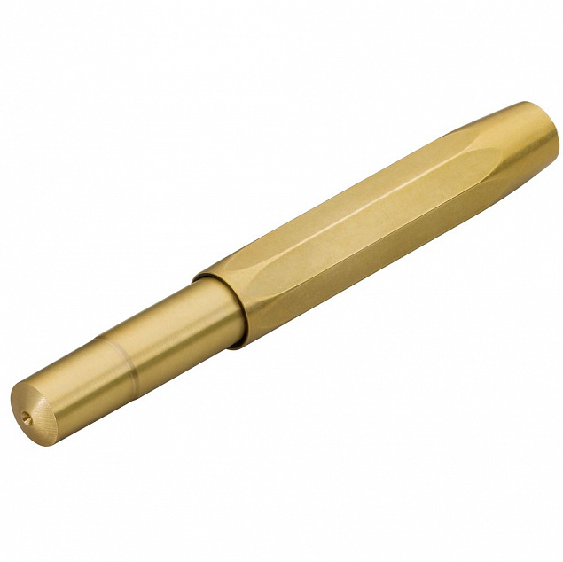 Роллер Brass Sport, золотистый с логотипом в Балашихе заказать по выгодной цене в кибермаркете AvroraStore