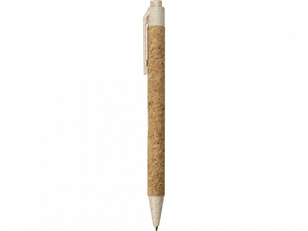 Ручка из пробки и переработанной пшеницы шариковая «Evora» с логотипом в Балашихе заказать по выгодной цене в кибермаркете AvroraStore