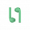 Наушники беспроводные с зарядным боксом TWS AIR SOFT, цвет мятный с логотипом в Балашихе заказать по выгодной цене в кибермаркете AvroraStore