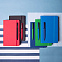Бизнес-блокнот  "Silky", формат А5,  обложка твердая,  блок в клетку с логотипом в Балашихе заказать по выгодной цене в кибермаркете AvroraStore
