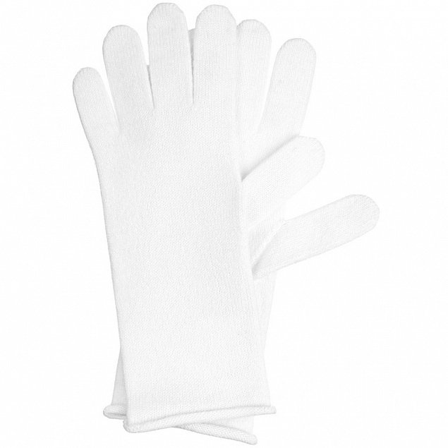 Перчатки Alpine, удлиненные, белые с логотипом в Балашихе заказать по выгодной цене в кибермаркете AvroraStore