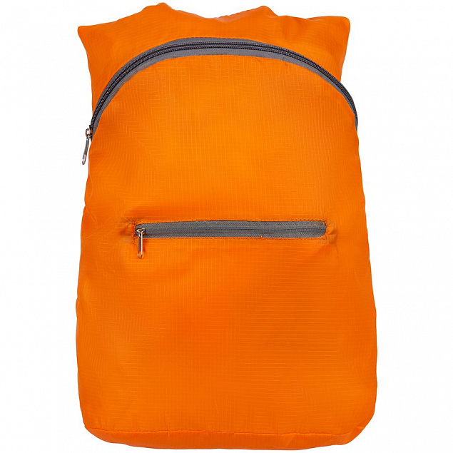 Складной рюкзак Barcelona, оранжевый с логотипом в Балашихе заказать по выгодной цене в кибермаркете AvroraStore