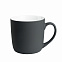 Керамическая кружка Viana, 380 ml, soft-touch, черная с логотипом в Балашихе заказать по выгодной цене в кибермаркете AvroraStore