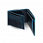 Портмоне Piquadro Blue Square, черное с логотипом в Балашихе заказать по выгодной цене в кибермаркете AvroraStore
