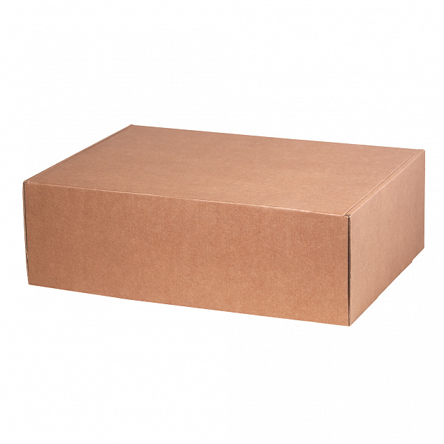 Подарочная коробка для набора универсальная, крафт, 350*255*113 мм с логотипом в Балашихе заказать по выгодной цене в кибермаркете AvroraStore
