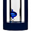 Термометр «Галилео» в деревянном корпусе, синий с логотипом в Балашихе заказать по выгодной цене в кибермаркете AvroraStore