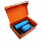 Набор Hot Box C (софт-тач) B, голубой с логотипом в Балашихе заказать по выгодной цене в кибермаркете AvroraStore