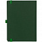 Ежедневник Favor, недатированный, зеленый с логотипом в Балашихе заказать по выгодной цене в кибермаркете AvroraStore