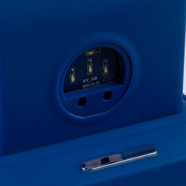 Магнитная зарядная станция Cooper Duo, синяя с логотипом в Балашихе заказать по выгодной цене в кибермаркете AvroraStore