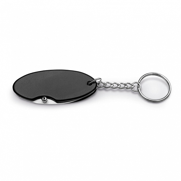 Карманный мини-нож, Черный с логотипом в Балашихе заказать по выгодной цене в кибермаркете AvroraStore