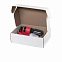 Подарочный набор Portobello красный в большой универсальной подарочной коробке (Спортбутылка, Ежедневник недат А5, Power bank, Ручка, Флешка) с логотипом в Балашихе заказать по выгодной цене в кибермаркете AvroraStore