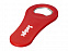 Магнитная открывалка для бутылок Rally, красный с логотипом в Балашихе заказать по выгодной цене в кибермаркете AvroraStore