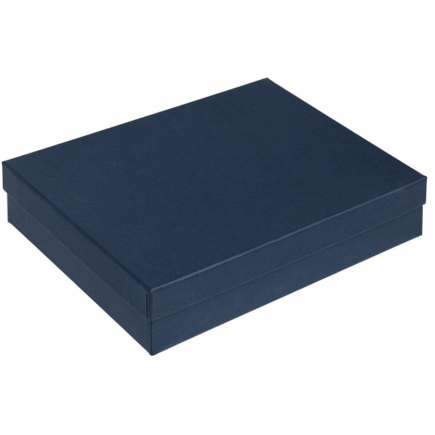 Коробка Reason, синяя с логотипом в Балашихе заказать по выгодной цене в кибермаркете AvroraStore