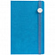 Ежедневник Nova Round, недатированный, голубой с логотипом в Балашихе заказать по выгодной цене в кибермаркете AvroraStore