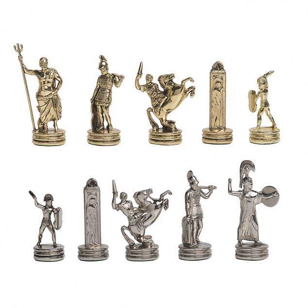 Шахматы "Греческие боги" с логотипом в Балашихе заказать по выгодной цене в кибермаркете AvroraStore