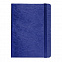 Ежедневник недатированный Boomer, А5,  синий ройал, кремовый блок, без обреза с логотипом в Балашихе заказать по выгодной цене в кибермаркете AvroraStore