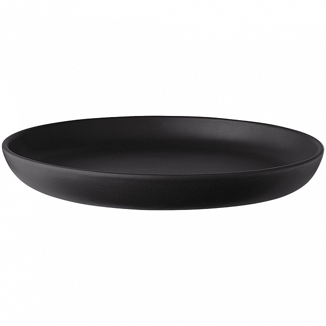 Тарелка Nordic Kitchen, малая, черная с логотипом в Балашихе заказать по выгодной цене в кибермаркете AvroraStore