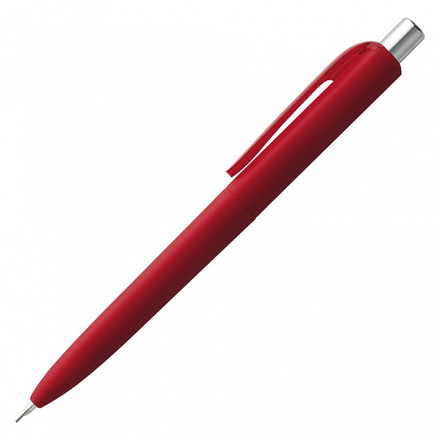 Карандаш механический Prodir DS8 MRR-C Soft Touch, красный с логотипом в Балашихе заказать по выгодной цене в кибермаркете AvroraStore