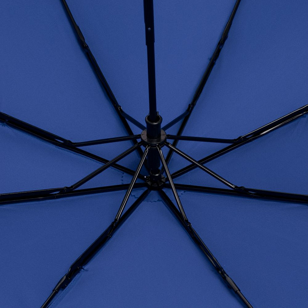 Зонт складной Fillit, синий с логотипом в Балашихе заказать по выгодной цене в кибермаркете AvroraStore