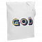 Холщовая сумка «Новый GOD», белая с логотипом в Балашихе заказать по выгодной цене в кибермаркете AvroraStore