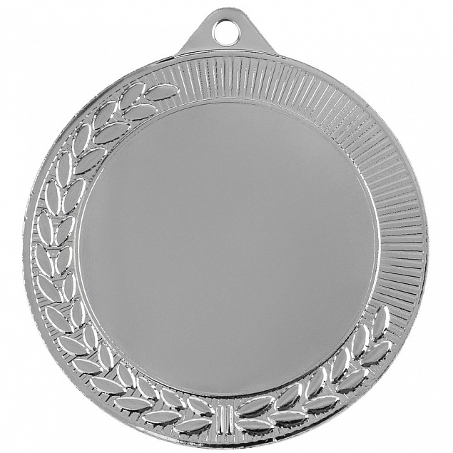 Медаль Regalia, большая, серебристая с логотипом в Балашихе заказать по выгодной цене в кибермаркете AvroraStore