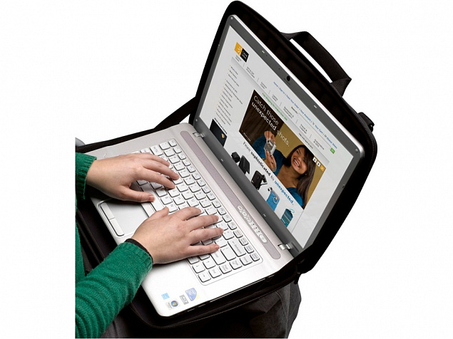 Чехол с ручками и ремешком Case Logic для ноутбука 16 с логотипом в Балашихе заказать по выгодной цене в кибермаркете AvroraStore
